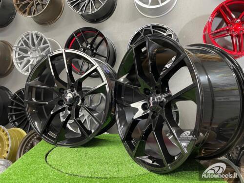 Ratlankis Ford Nefario Mustang style R20X9J 5X114.3 ET30 70.5mm Gloss black