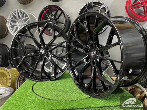 Ratlankis Ford Dwind Mustang style 20X9J 5X114.3 ET30 70.5mm Gloss black