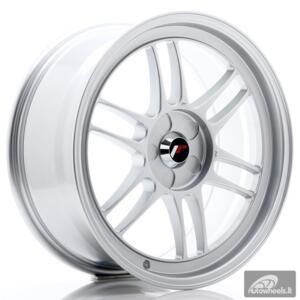 JR Wheels JR7 18x8 ET35 5H BLANK Silver