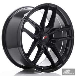 JR Wheels JR25 20x10 ET20-40 5H BLANK Gloss Black