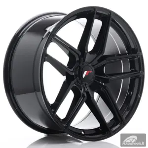 JR Wheels JR25 20x10 ET20-40 5H BLANK Gloss Black