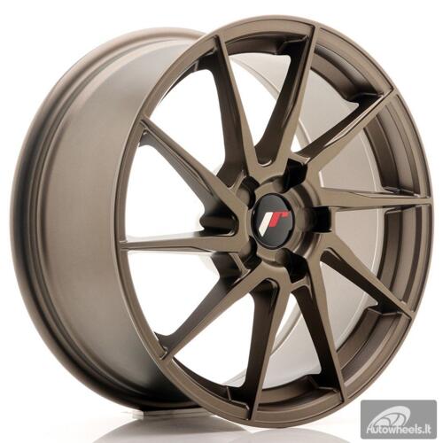 JR Wheels JR36 18x8 ET20-52 5H BLANK Matt Bronze