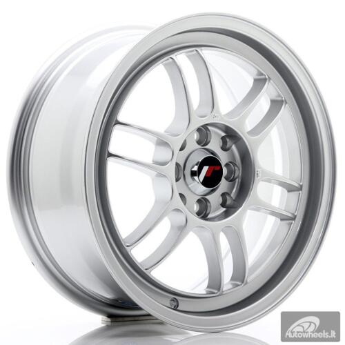 JR Wheels JR7 16x7 ET38 4x100/114 Silver