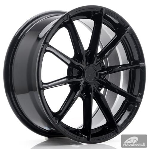 JR Wheels JR37 18x8 ET20-45 5H BLANK Glossy Black