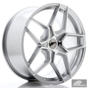 JR Wheels JR34 20x9 ET20-40 5H BLANK Silver Machined Face