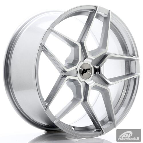 JR Wheels JR34 20x9 ET20-40 5H BLANK Silver Machined Face