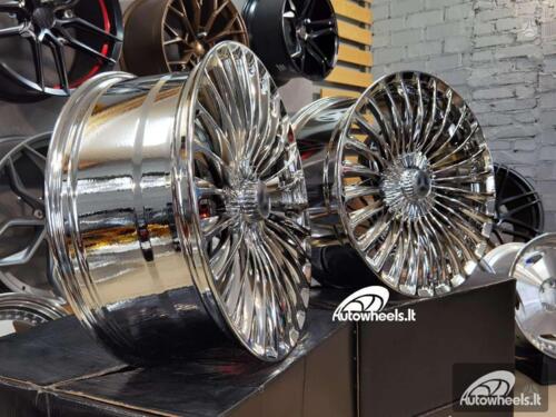 Ratlankis Mercedes-Benz S/E/C Class Maybach Style 20X8.5J 5X112 ET43 66.6 Chrome