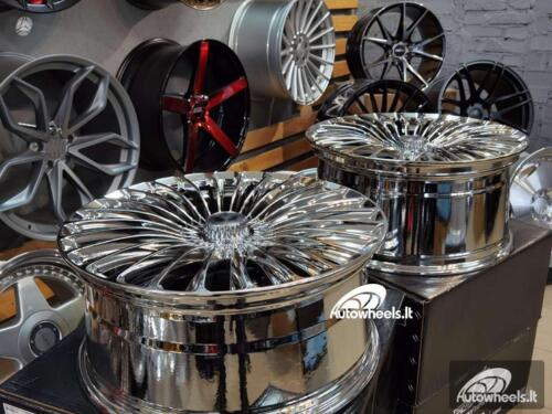 Ratlankis Mercedes-Benz S/E/C Class Maybach Style 20X8.5J 5X112 ET43 66.6 Chrome