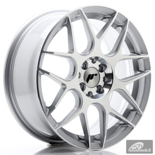 JR Wheels JR18 17x7 ET40 4x100/114 Silver Machined