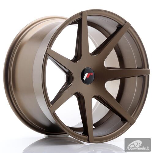 JR Wheels JR20 19x11 ET25-40 5H Blank Matt Bronze