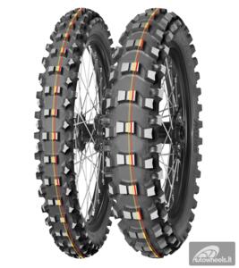 Padanga 70/100-17 MITAS TERRA FORCE-MX SM 40M TT Red yellow