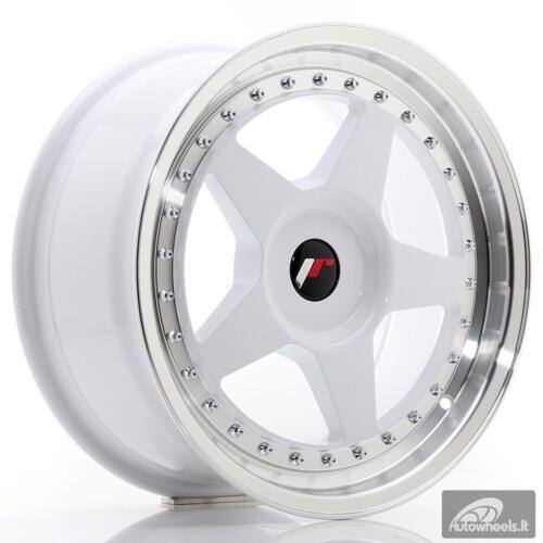 JR Wheels JR6 17x8 ET20-35 BLANK White