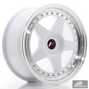 JR Wheels JR6 17x8 ET20-35 BLANK White