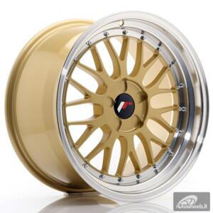 JR Wheels JR23 18x9,5 ET25-48 5H BLANK Gold w/Machined Lip