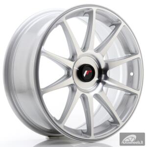 JR Wheels JR11 18x7,5 ET35-40 Blank Silver Machined