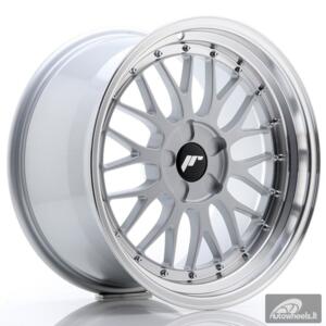 JR Wheels JR23 18x9,5 ET25-48 5H BLANK Hyper Silver w/Machined Lip