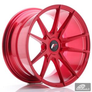 JR Wheels JR21 18x9,5 ET20-40 BLANK Platinum Red