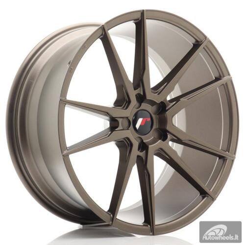 JR Wheels JR21 21x10 ET15-48 5H BLANK Matt Bronze