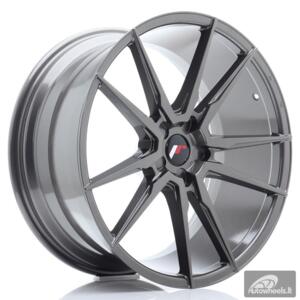 JR Wheels JR21 21x10 ET15-48 5H Blank Hyper Gray