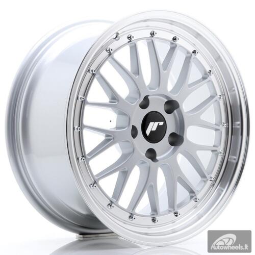 JR Wheels JR23 18x8,5 ET25 5x120 Hyper Silver w/Machined Lip