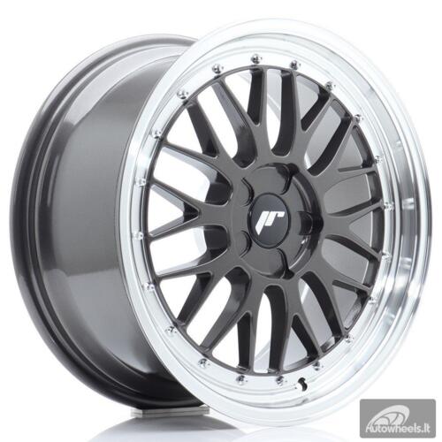 JR Wheels JR23 18x8,5 ET25-48 5H BLANK Hyper Gray w/Machined Lip