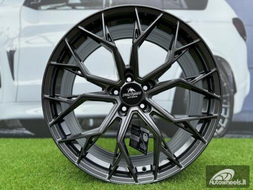 Ratlankis Forzza Titan 20X9J 5X112 ET25 66.45 Dark Graphite