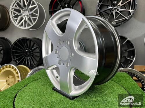 Ratlankis Mercedes Sprinter Bevers 16x7 6x130 ET60 84.1mm Silver