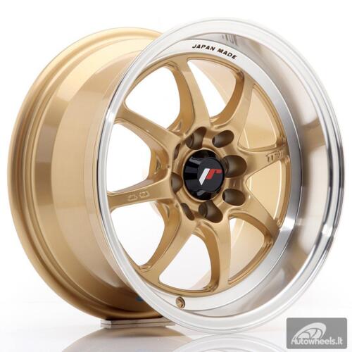 JR Wheels TF2 15x7,5 ET30 4x100/114 Gold