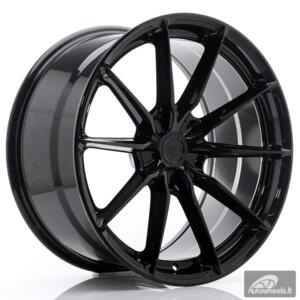 JR Wheels JR37 20x10 ET20-45 5H BLANK Glossy Black