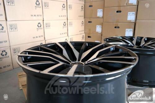 Ratlankis ADR Bareta 742M style X5-X6 R22x9.5J 5x112 ET37 66.6mm Black polished 