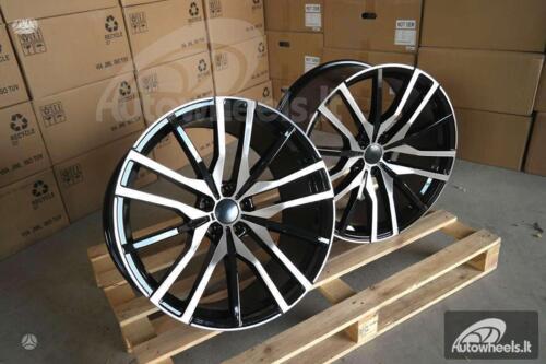 Ratlankis ADR Bareta 742M style X5-X6 R22x9.5J 5x112 ET37 66.6mm Black polished 