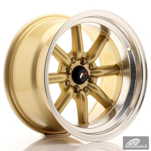 JR Wheels JR19 16x9 ET-15 4x100/114 Gold