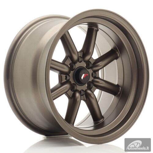 JR Wheels JR19 16x9 ET-15 4x100/114 Matt Bronze