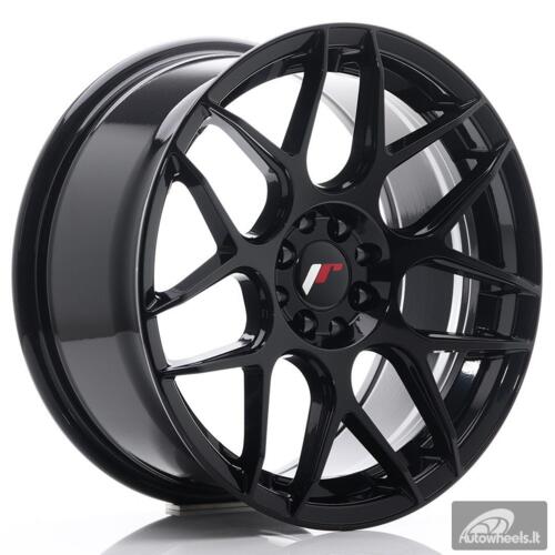 JR Wheels JR18 17x8 ET25 4x100/108 Glossy Black