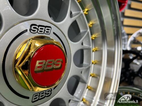 Ratlankis Laredo BBS LM style 15X8J 4X100/5X100 ET15 73.1 Silver with polished lip