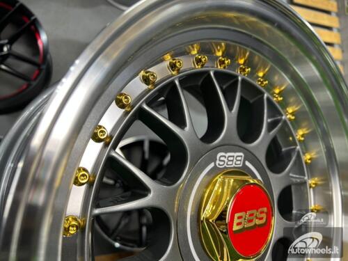 Rtlankis Laredo BBS LM style 15X8J 4X100/5X100 ET15 73.1 Grey with polished lip