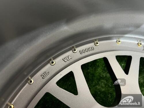 Rtlankis Laredo BBS LM style 15X8J 4X100/5X100 ET15 73.1 Grey with polished lip