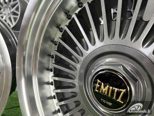 Ratlankis Work Emitz style 15X9J 4X100/5X100 ET0 73.1 Grey with polished lip