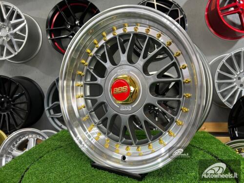 Ratlankis Laredo BBS LM style 17X8.5J 4X100/5X100 ET20 73.1 Grey with polished lip