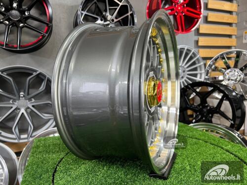 Ratlankis Laredo BBS LM style 17X8.5J 4X100/5X100 ET20 73.1 Grey with polished lip