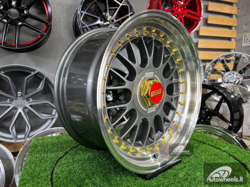 Ratlankis Laredo BBS LM style 17X8.5J 4X100/5X100 ET20 73.1 Grey with polished lip
