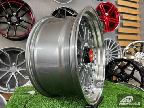 Ratlankis Laredo BBS LM style 17X8.5J 4X100/4X114.3 ET20 73.1 Grey with polished lip