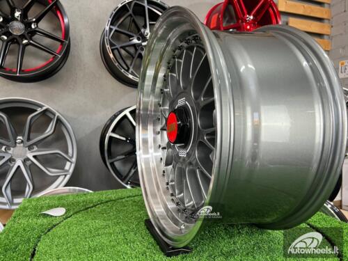 Ratlankis Laredo BBS LM style 17X8.5J 4X100/4X114.3 ET20 73.1 Grey with polished lip