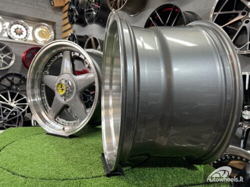 Ratlankis Ferrari Azev Design 17X8.5J 5X112/120 ET25 72.6 Grey with polished lip