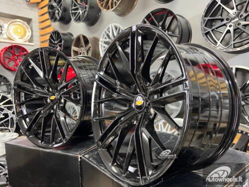 Ratlankis Chevrolet Camaro Aswan ZL1 Style 20X11J 5X120 ET43 66.9 Gloss black