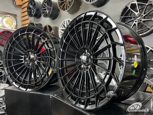 Ratlankis Minya AMG Maybach Style S/C/E Class style 19X8J 5X112 ET45 66.6 Gloss black