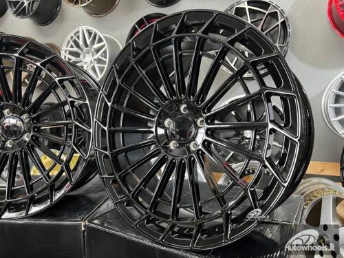 Ratlankis Minya AMG Maybach Style S/C/E Class style 19X8J 5X112 ET45 66.6 Gloss black