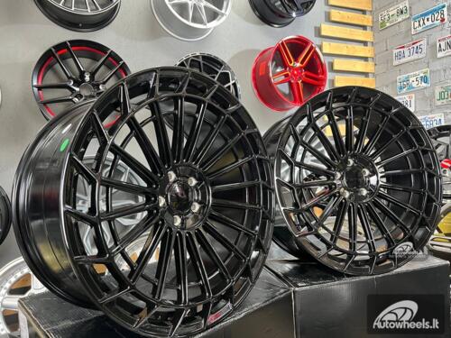 Ratlankis Minya AMG Maybach Style S/C/E Class style 20X8.5J 5X112 ET45 66.6 Gloss black