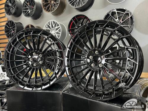 Ratlankis Minya AMG Maybach Style S/C/E Class style 20X9.5J 5X112 ET45 66.6 Gloss black