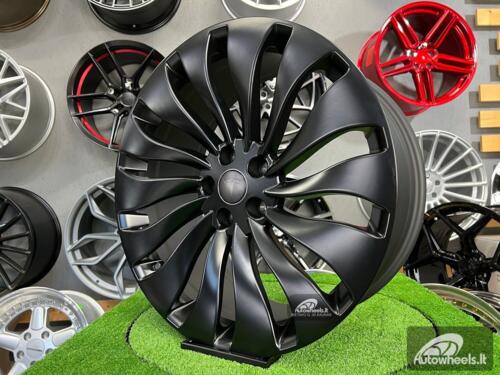 Ratlankis Tesla Model 3 Uberturbine style 19X8.5J 5X114.3 ET35 64.1 Matt black